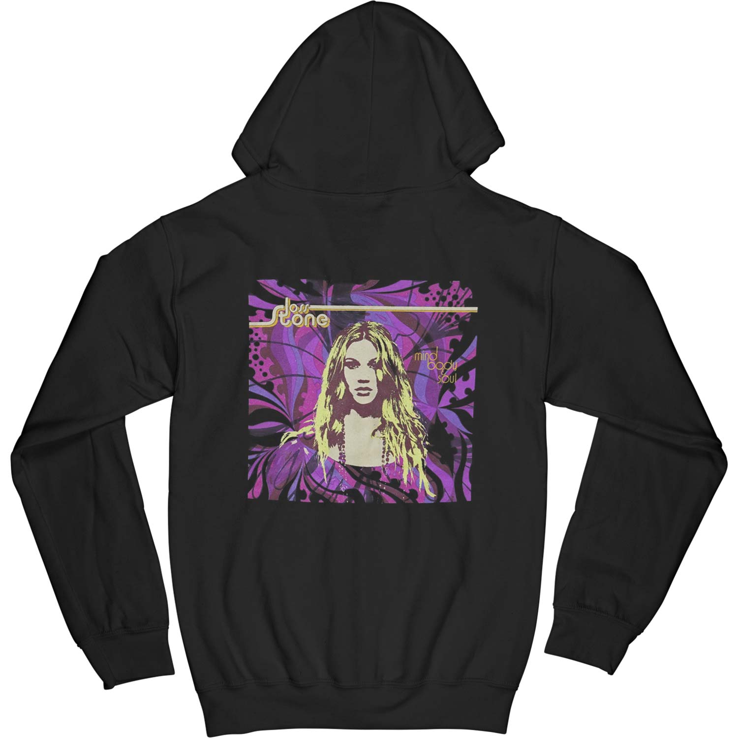 Joss Stone Album Cover Zippered Hooded Sweatshirt