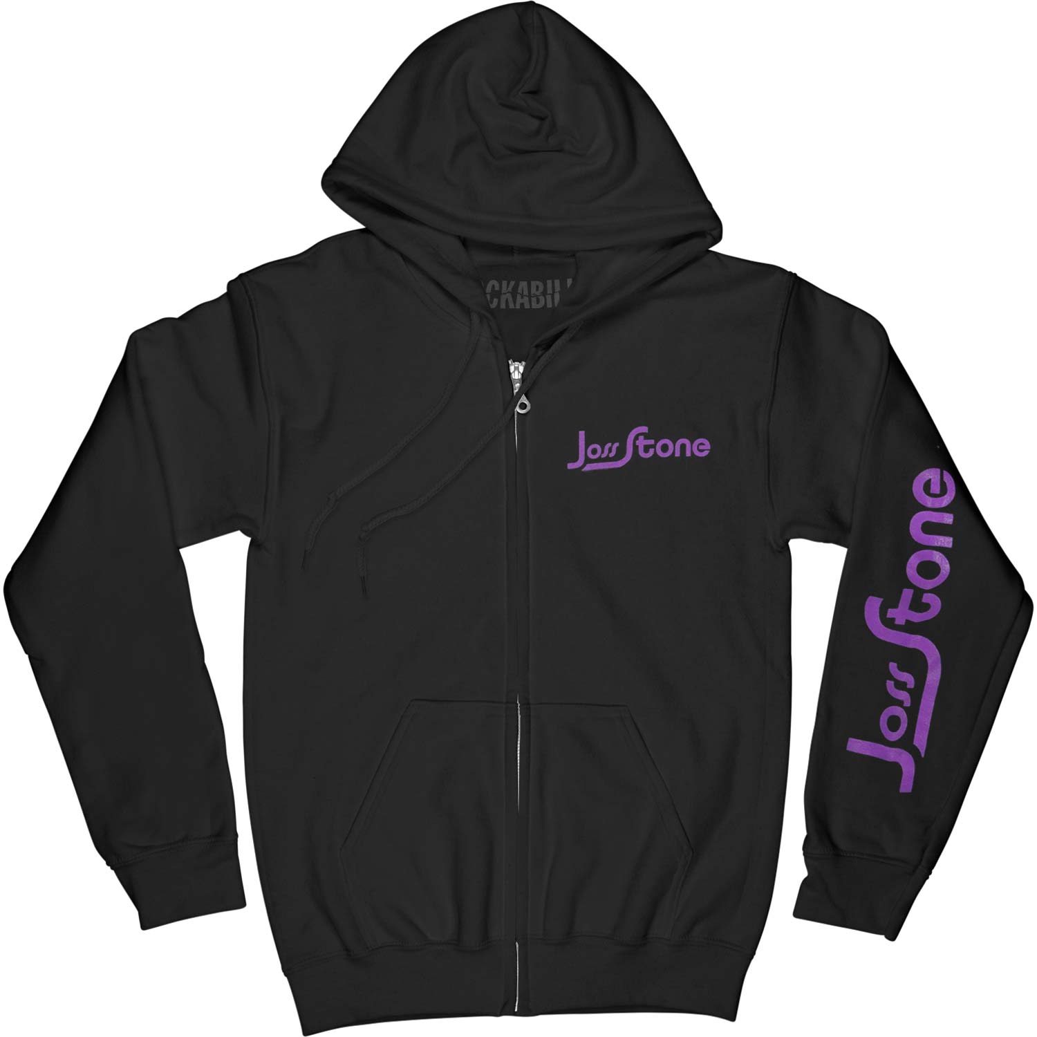 Joss Stone Album Cover Zippered Hooded Sweatshirt