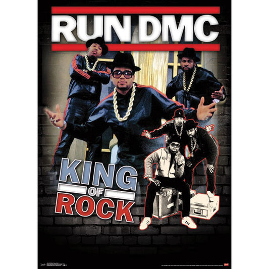 Run DMC King Of Rock Domestic Poster Front