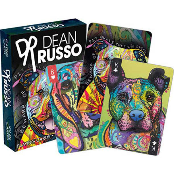 Dean Russo Dogs Playing Cards