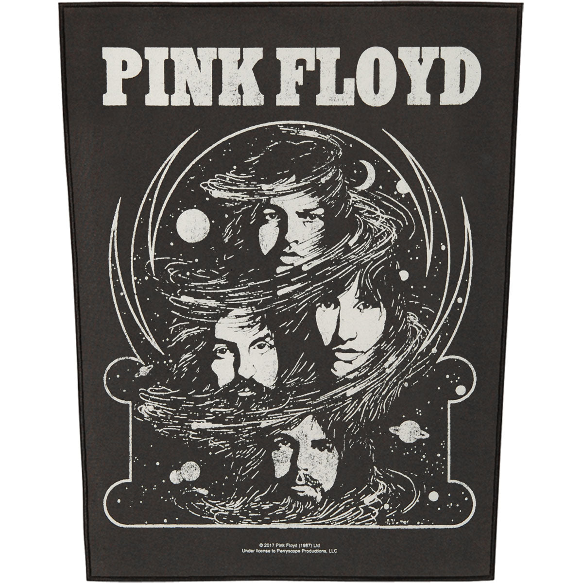 Pink Floyd Cosmic Faces Back Patch
