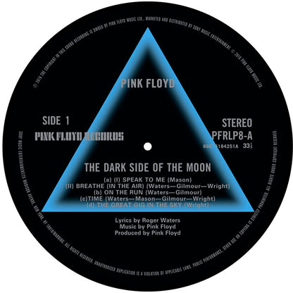 Pink Floyd Dark Side Of The Moon Slipmat Front