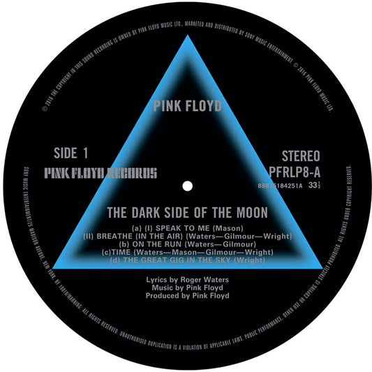 Pink Floyd Dark Side Of The Moon Slipmat Front