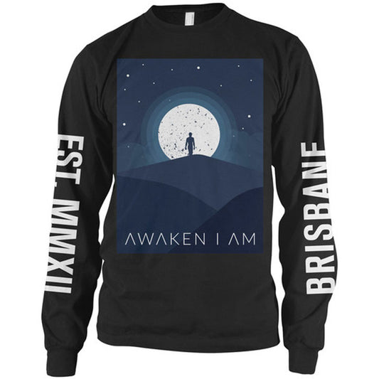 Awaken I Am Moon  Long Sleeve Front