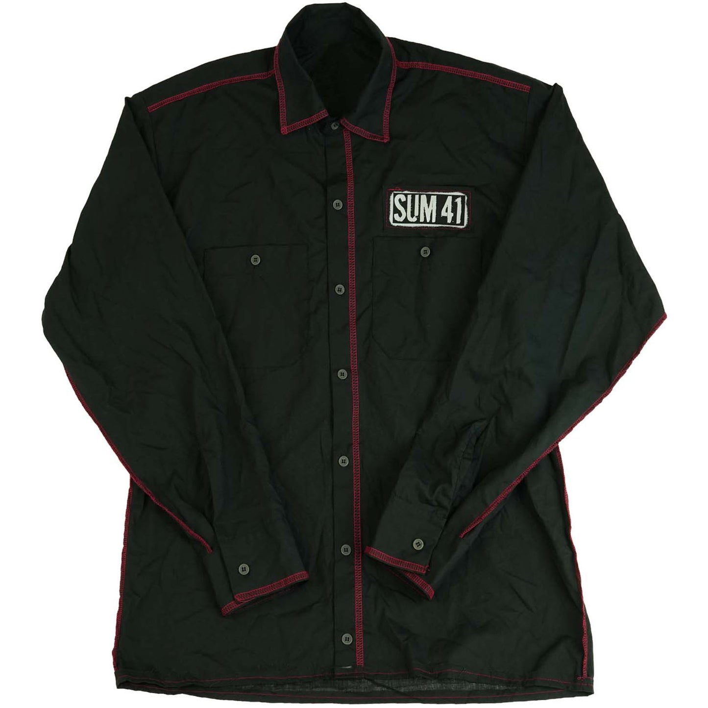Sum 41 Logo Dress Shirt Front