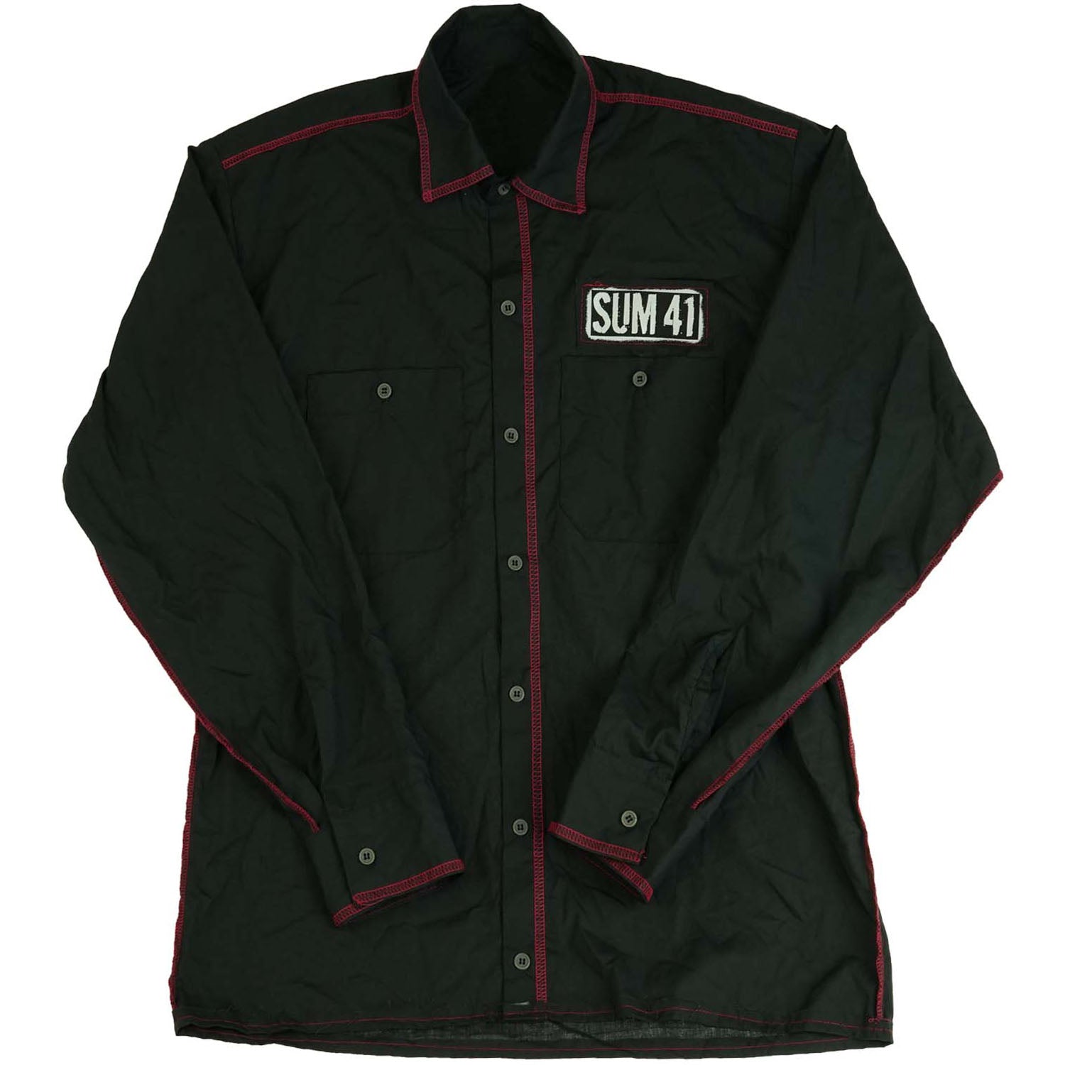 Sum 41 Logo Dress Shirt Front