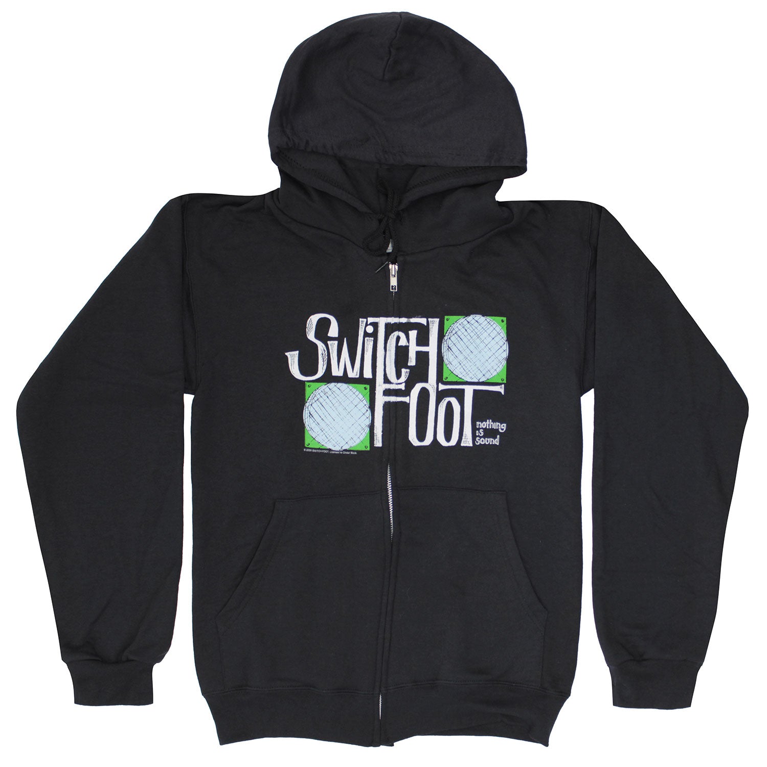 Nothing Is Sound Zippered Hooded Sweatshirt