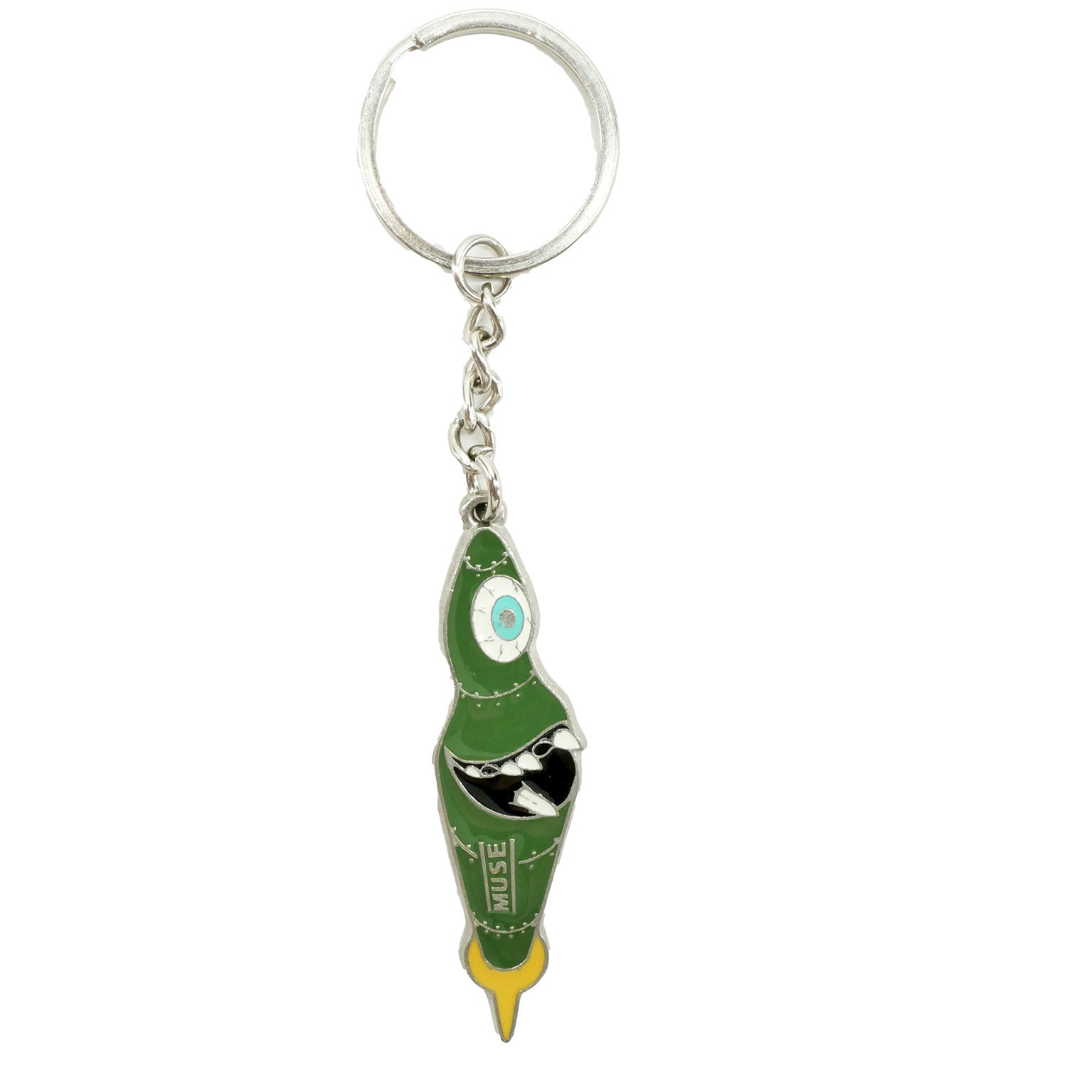 Monster Bomb Metal & Enamel Keychain Metal Key Chain