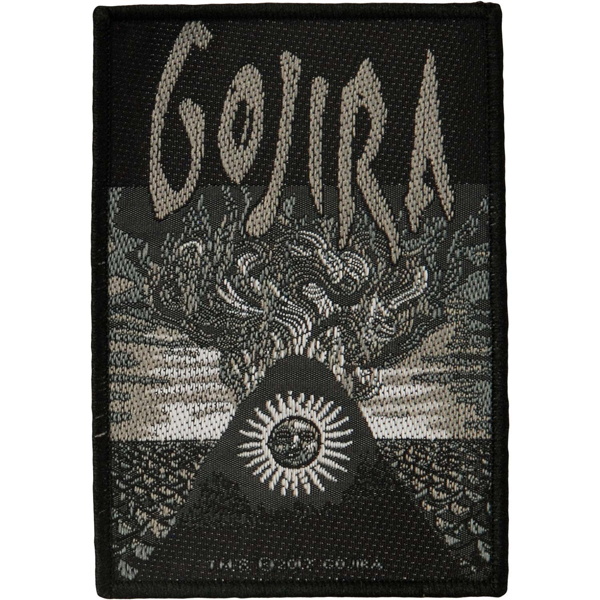 Gojira Magma Woven Patch Front