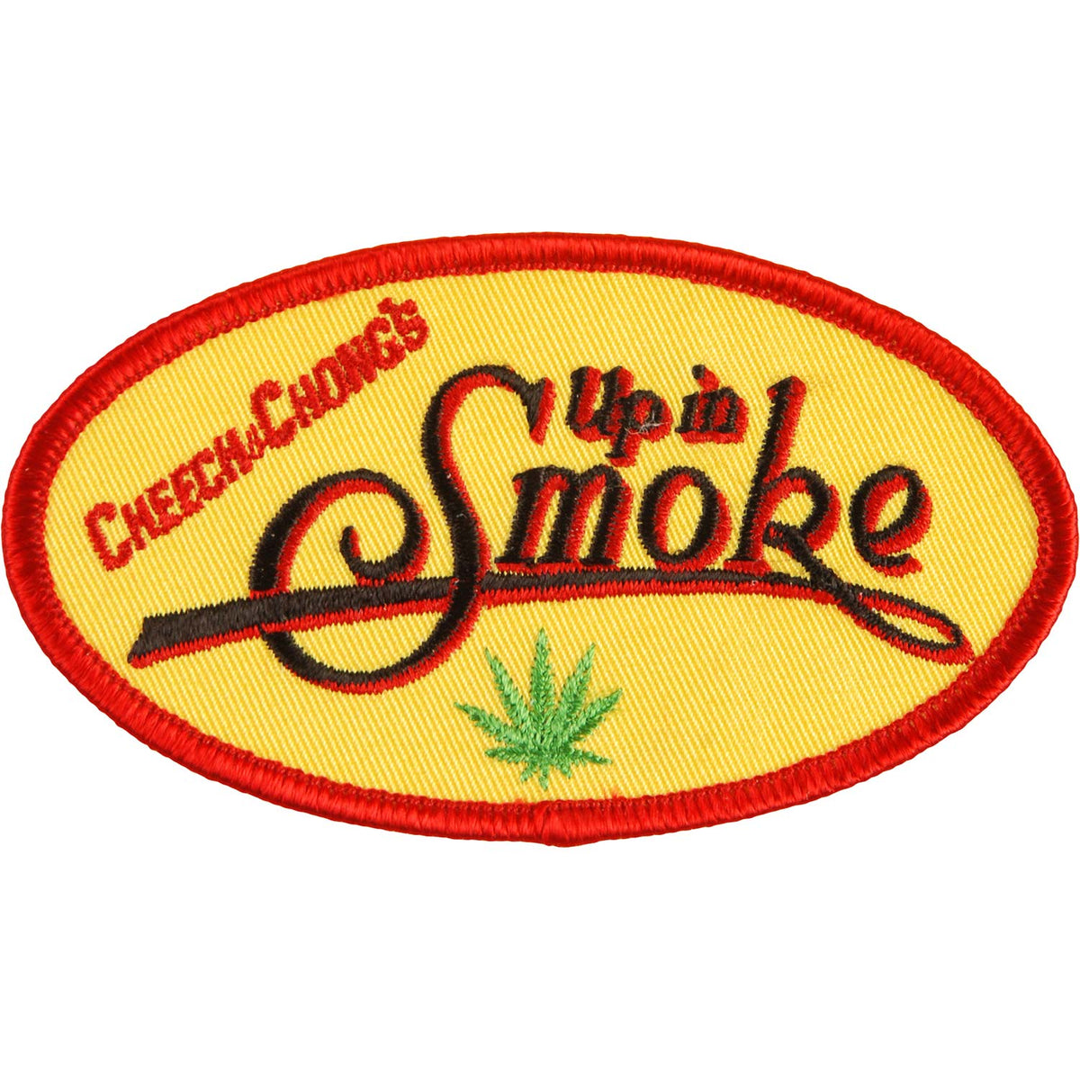 Cheech & Chong Embroidered Patch Front