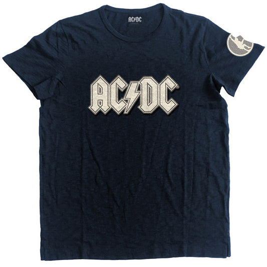 AC/DC Logo & Angus Vintage T-shirt Front