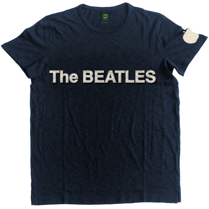 Beatles Logo & Apple Vintage T-shirt Front