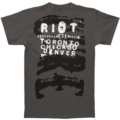 Cure Riotfest 2014 Tour T-shirt