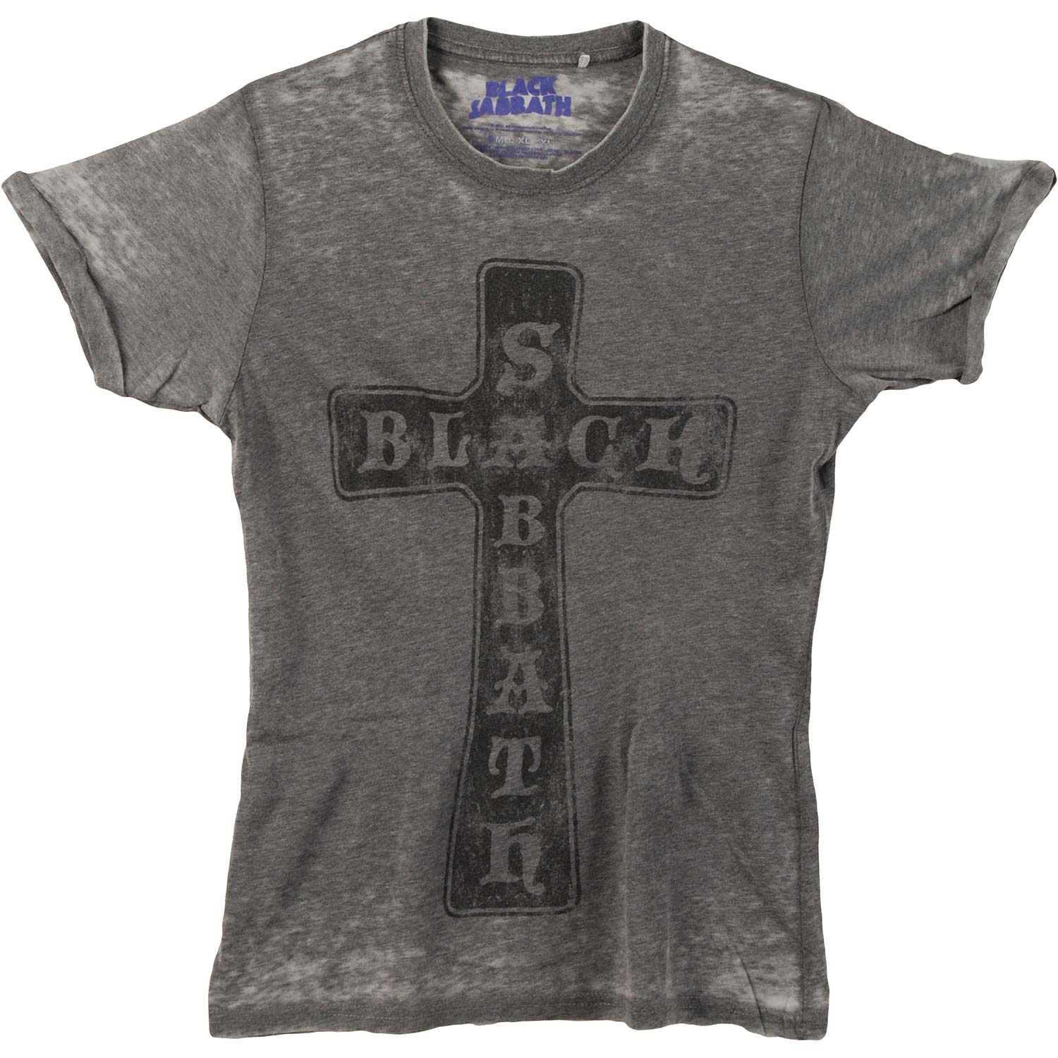 Black Sabbath Vintage Cross Vintage T-shirt Front