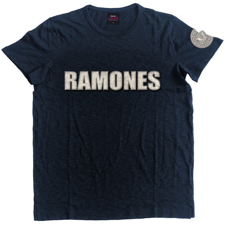 Ramones Logo & Presidential Seal Vintage T-shirt Front