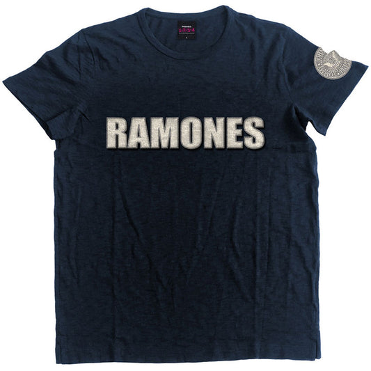 Ramones Logo & Presidential Seal Vintage T-shirt Front