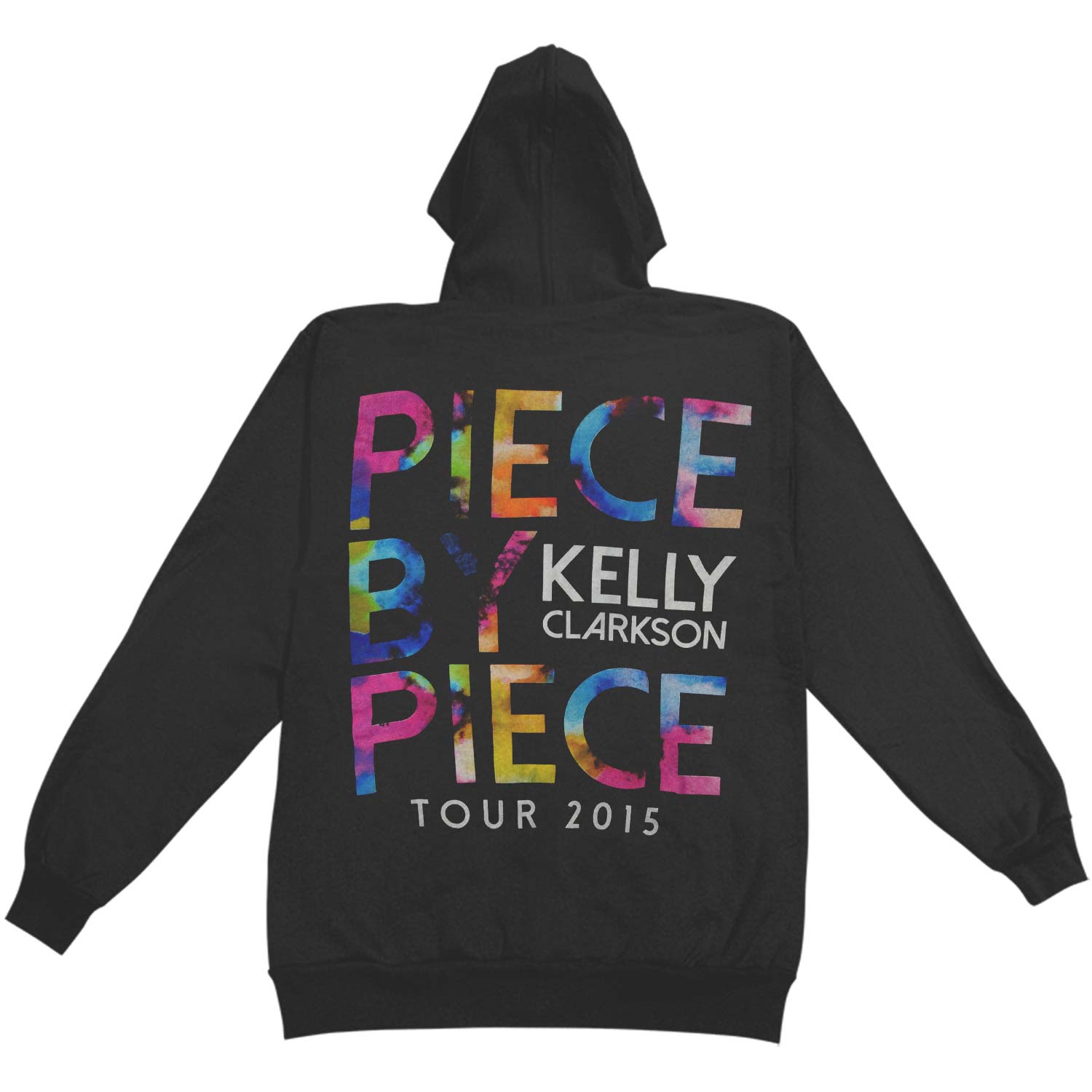 Kelly Clarkson Piece By Piece Zippered Hooded Sweatshirt Back