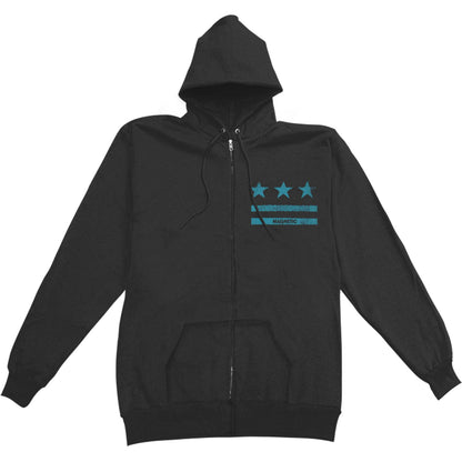 Goo Goo Dolls General Zippered Hooded Sweatshirt Front