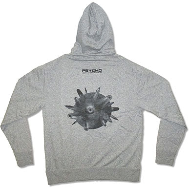 Muse Psycho Zippered Hooded Sweatshirt Back