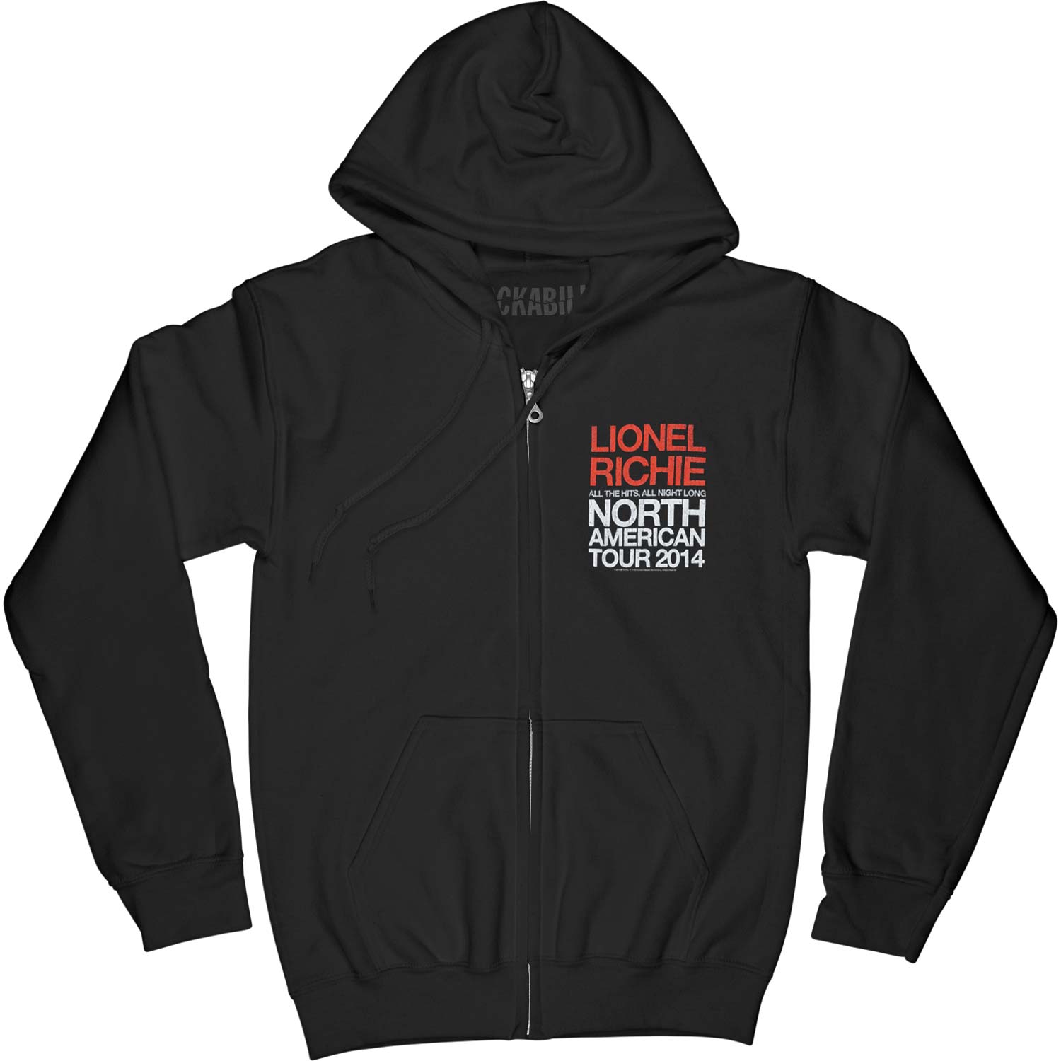 N.A. 2014 Tour Zippered Hooded Sweatshirt