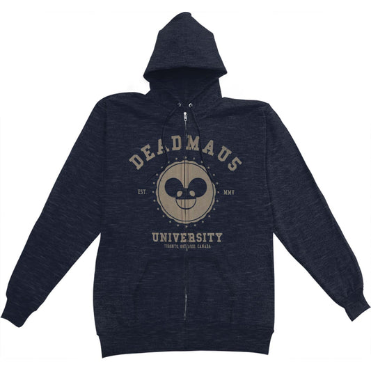 Deadmau5 DMU Zippered Hooded Sweatshirt Front