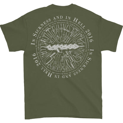 Carcass Cabeza Tools 2016 Tour T-shirt Back