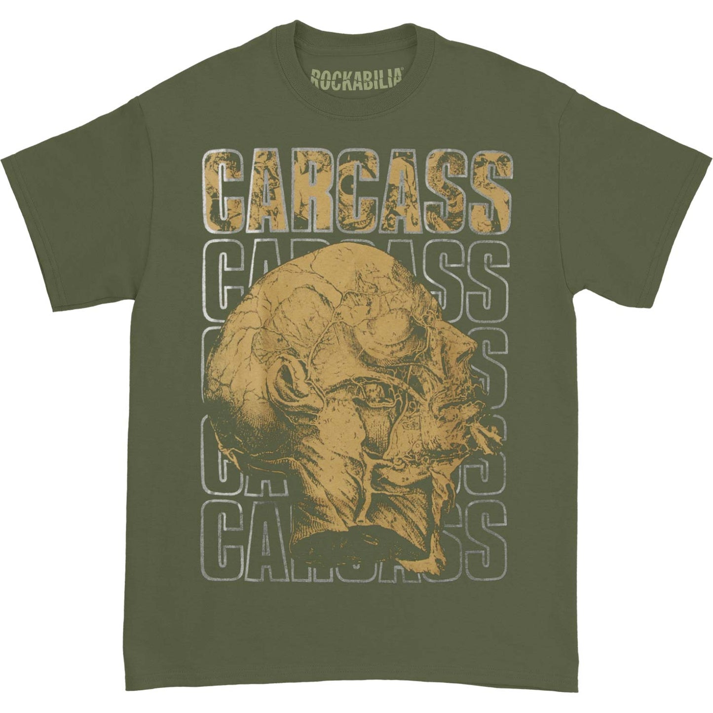 Carcass Cabeza Tools 2016 Tour T-shirt Front