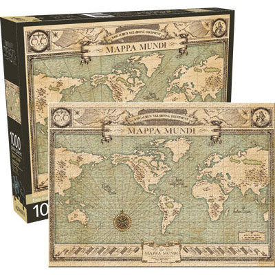 Fantastic Beasts Map Puzzle