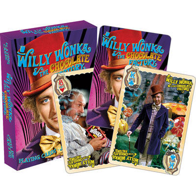 Willy Wonka & The Chocolate Factory Willy Wonka Playing Cards