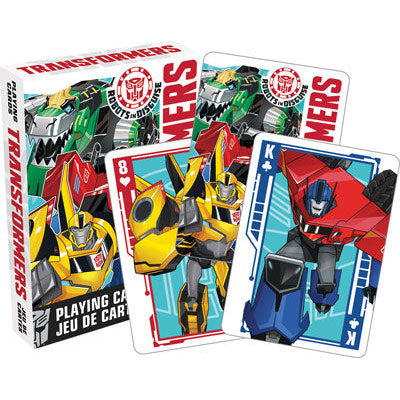 Transformers Robots In Disguise Playing Cards