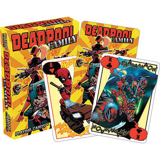 Deadpool Deadpool Family Playing Cards