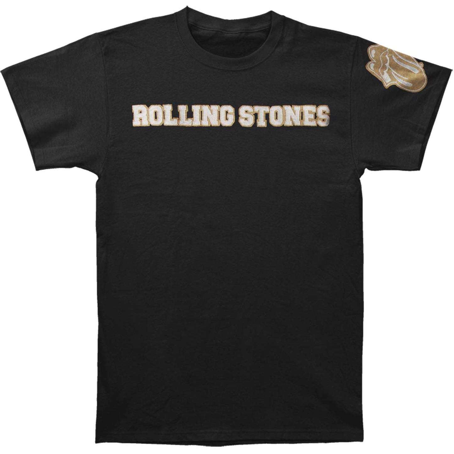 Rolling Stones Logo & Tongue Vintage T-shirt Front