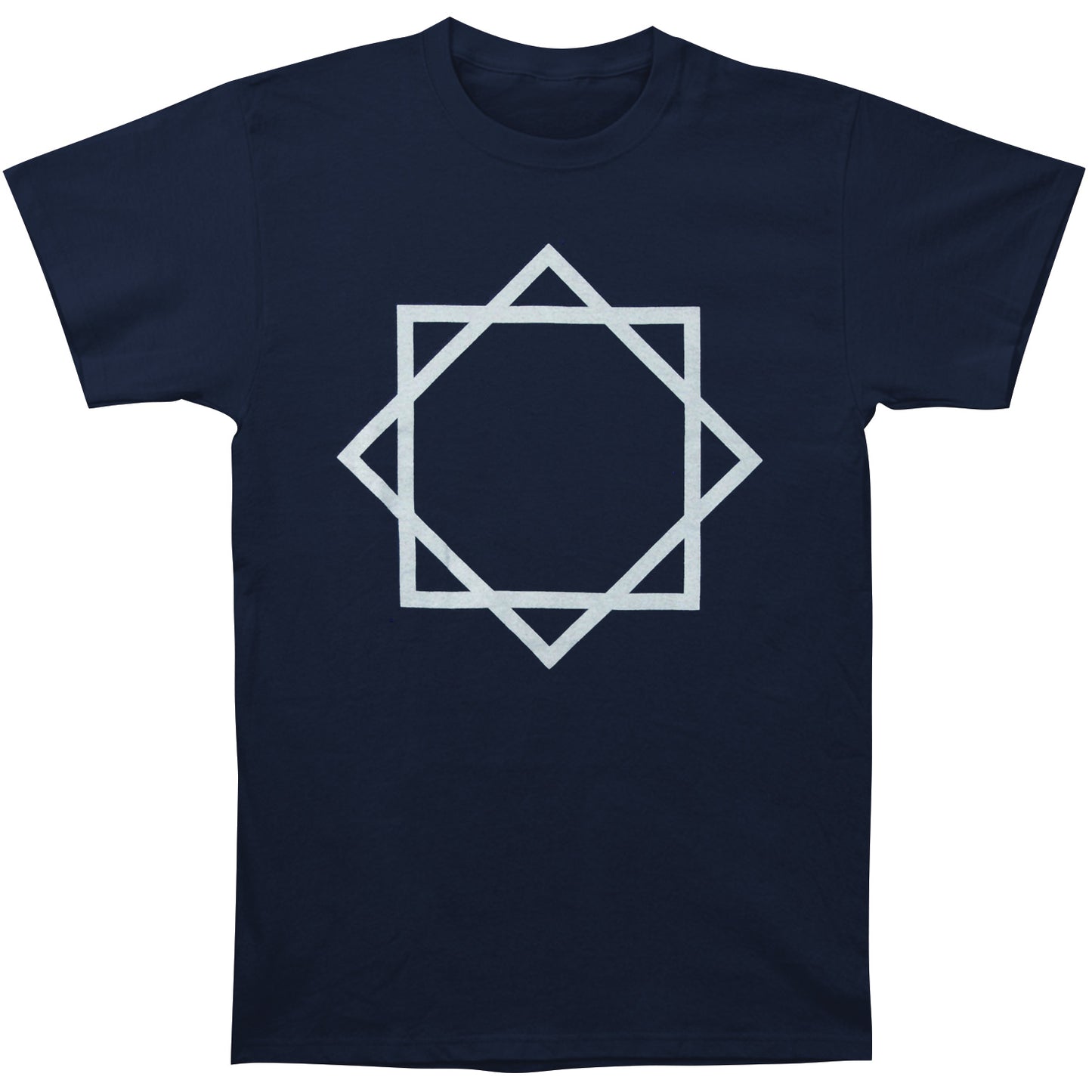 Star on Blue Slim Fit T-shirt