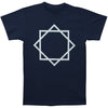 Star on Blue Slim Fit T-shirt