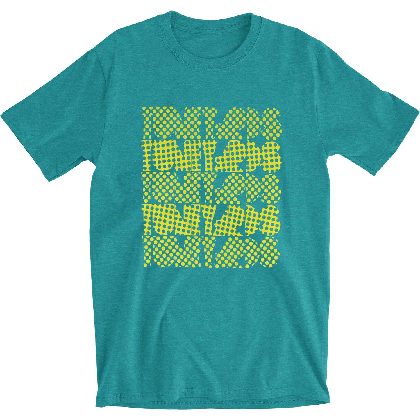 Yellow Dot Repeat Slim Fit T-shirt