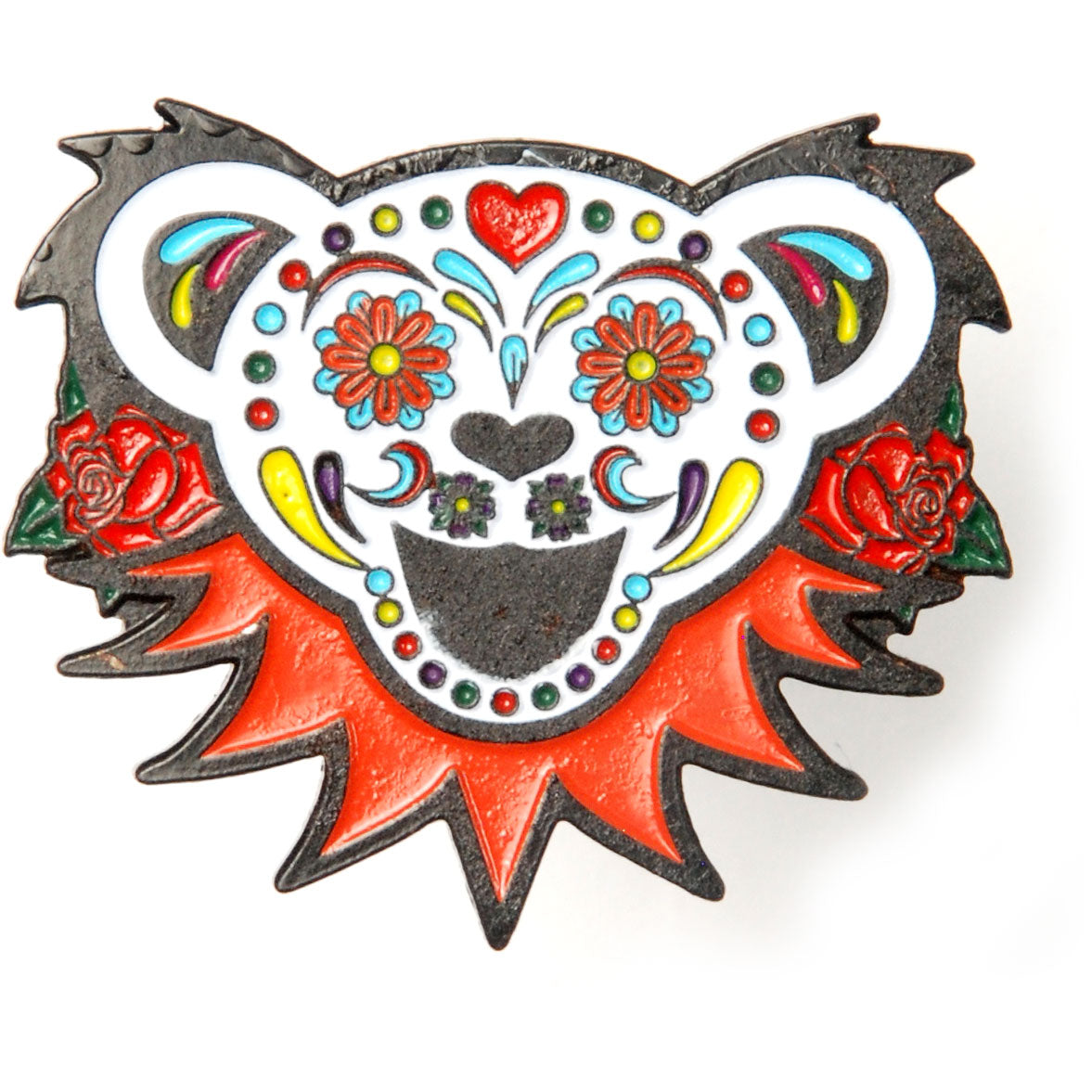 Grateful Dead Sugar Bear Pewter Pin Badge