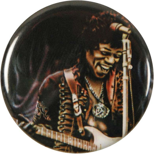 Jimi Hendrix Jams Button Front