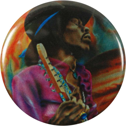 Jimi Hendrix Space 3 Button Front