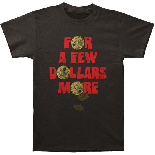 Clint Eastwood Coins Slim Fit T-shirt Front
