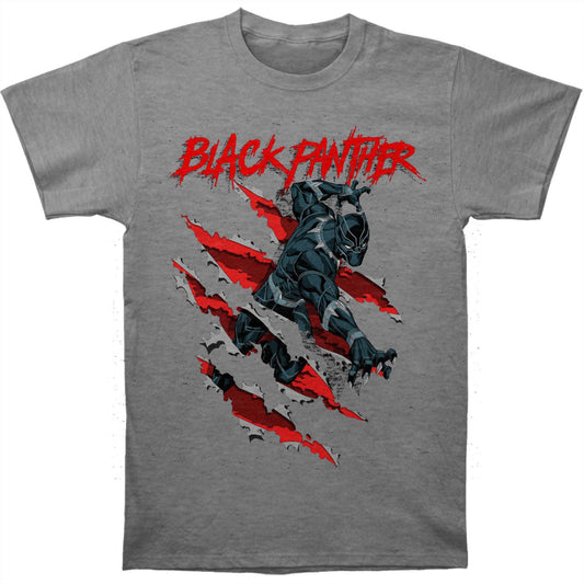 Black Panther Clawing T-shirt Front