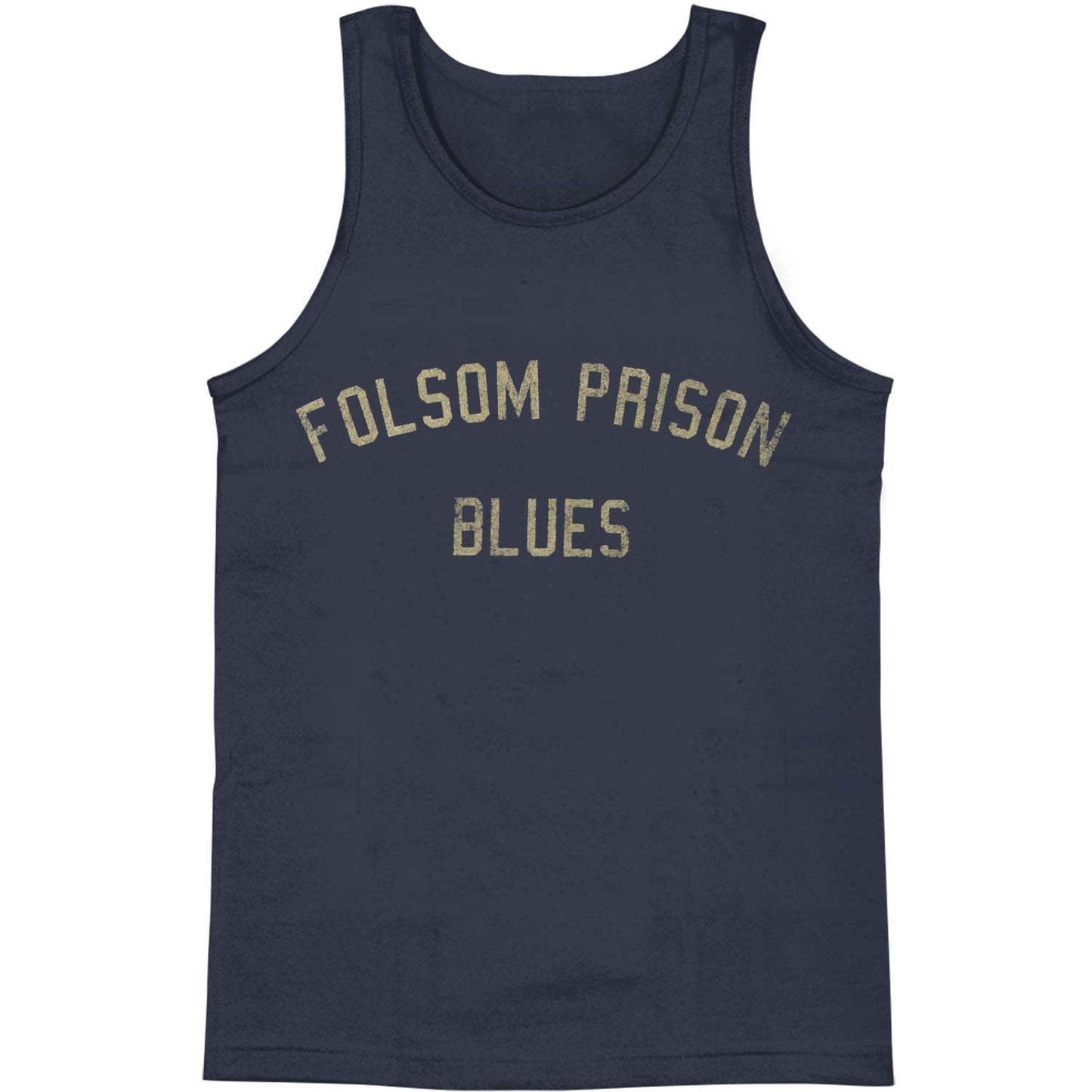 Johnny Cash Folsom Prison Men's Tank Mens Tank Front
