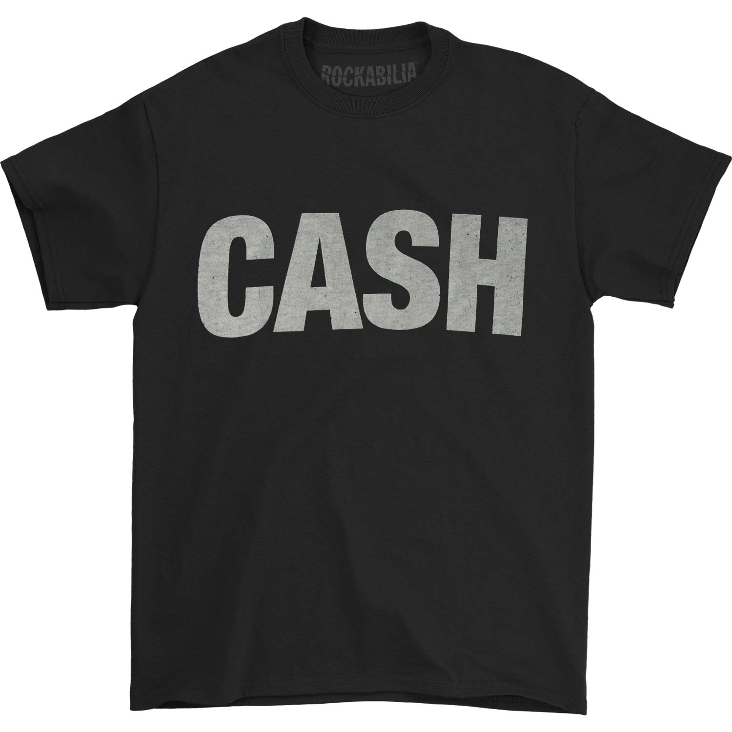 Johnny Cash CASH Faded T-shirt Front