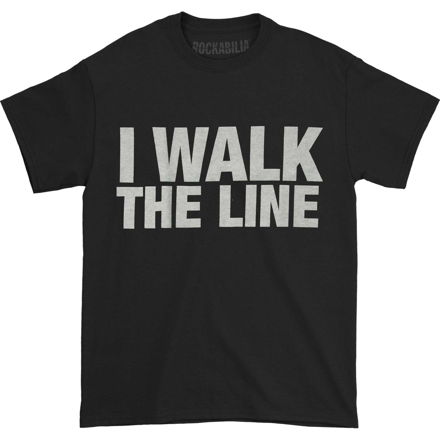 Johnny Cash I Walk the Line T-shirt Front