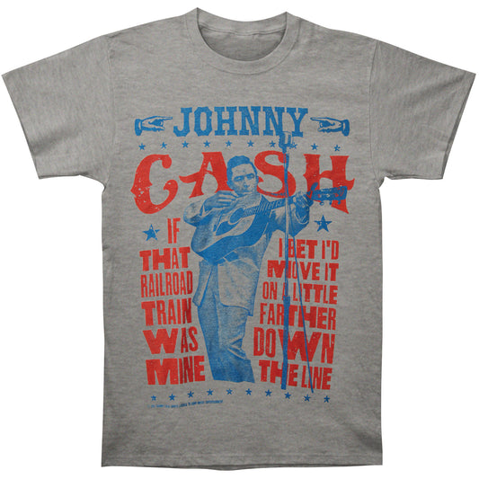 Johnny Cash JC Handbill T-shirt Front