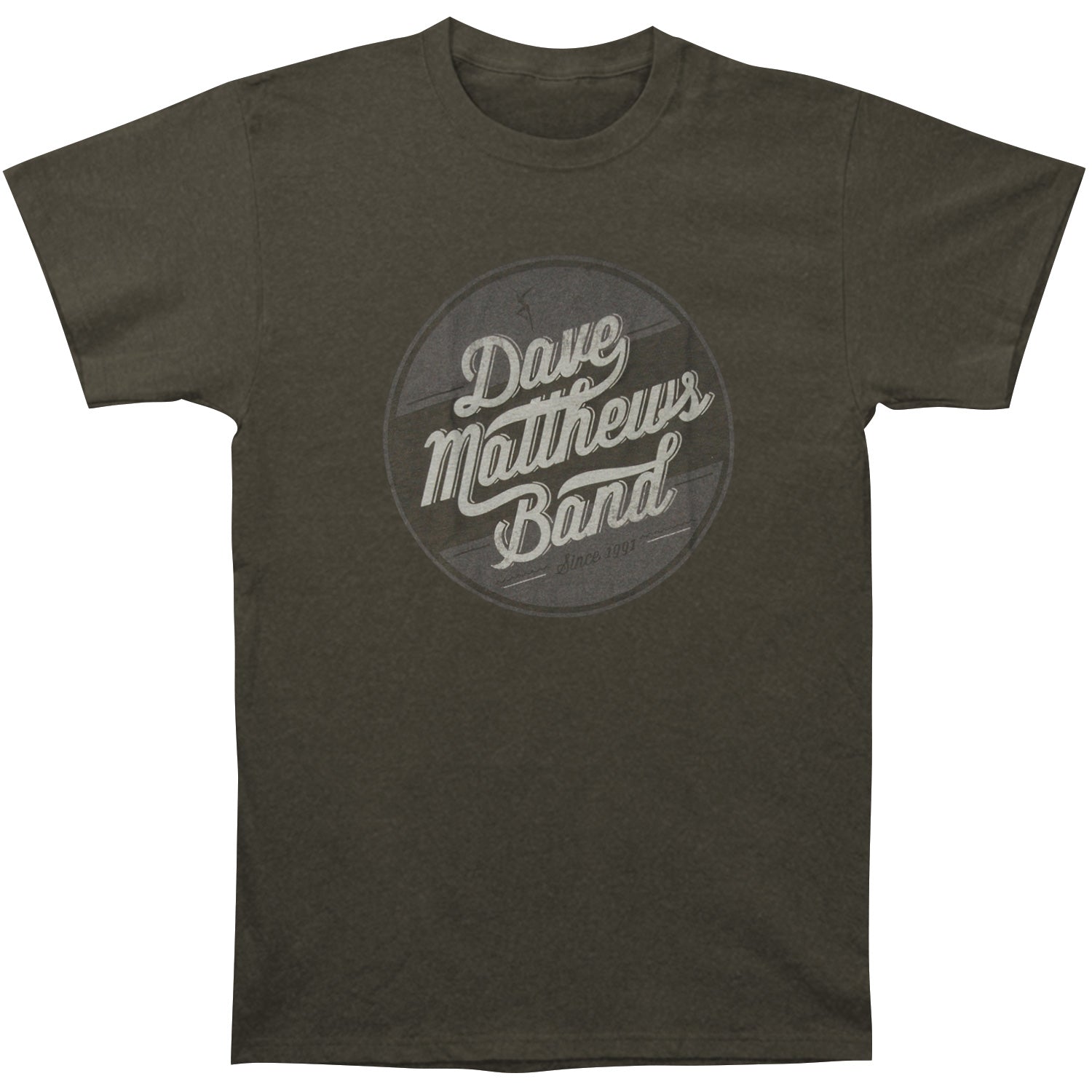 Dave Matthews Band Circle Logo Slim Fit T-shirt Front