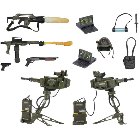 Alien USCM Weapons Action Figure Front