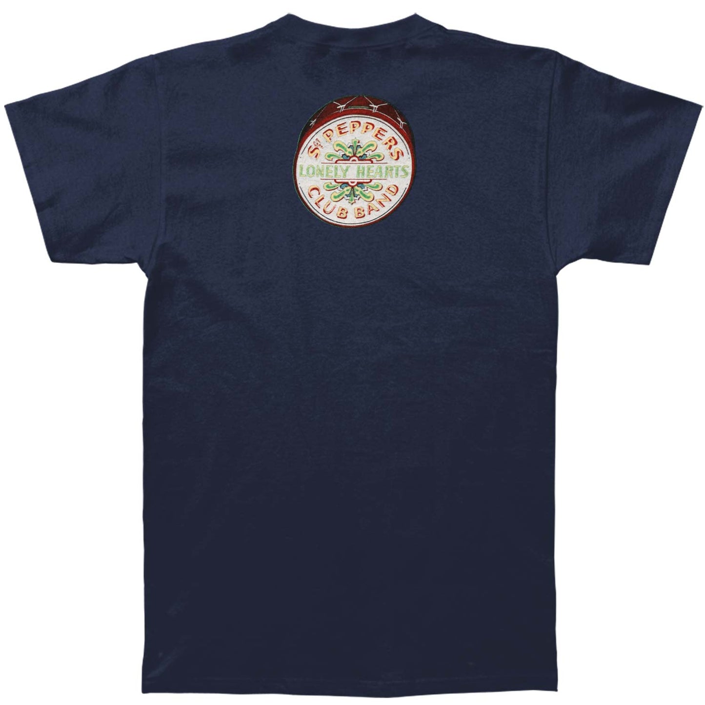 Beatles Sgt Pepper Blue Slim Fit T-shirt Back