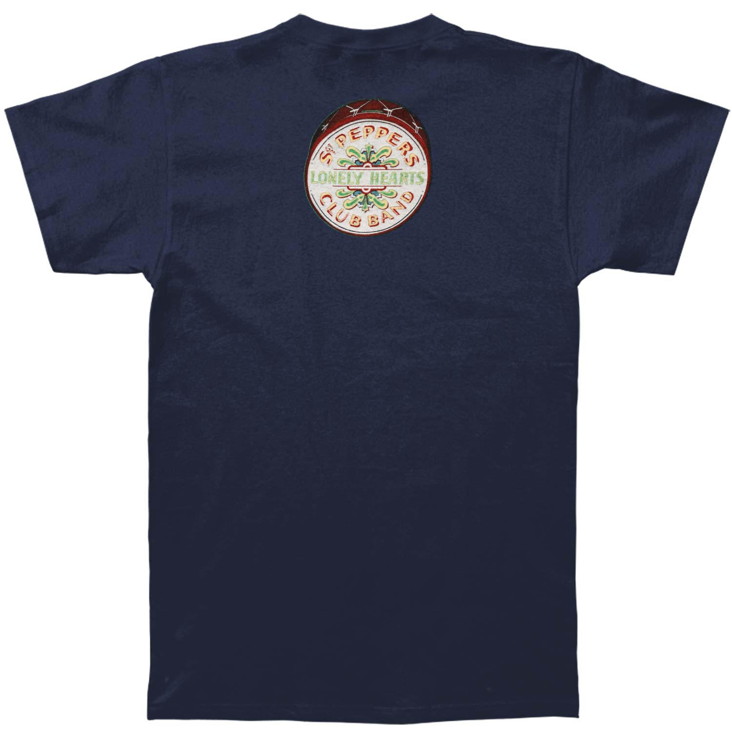 Beatles Sgt Pepper Blue Slim Fit T-shirt Back