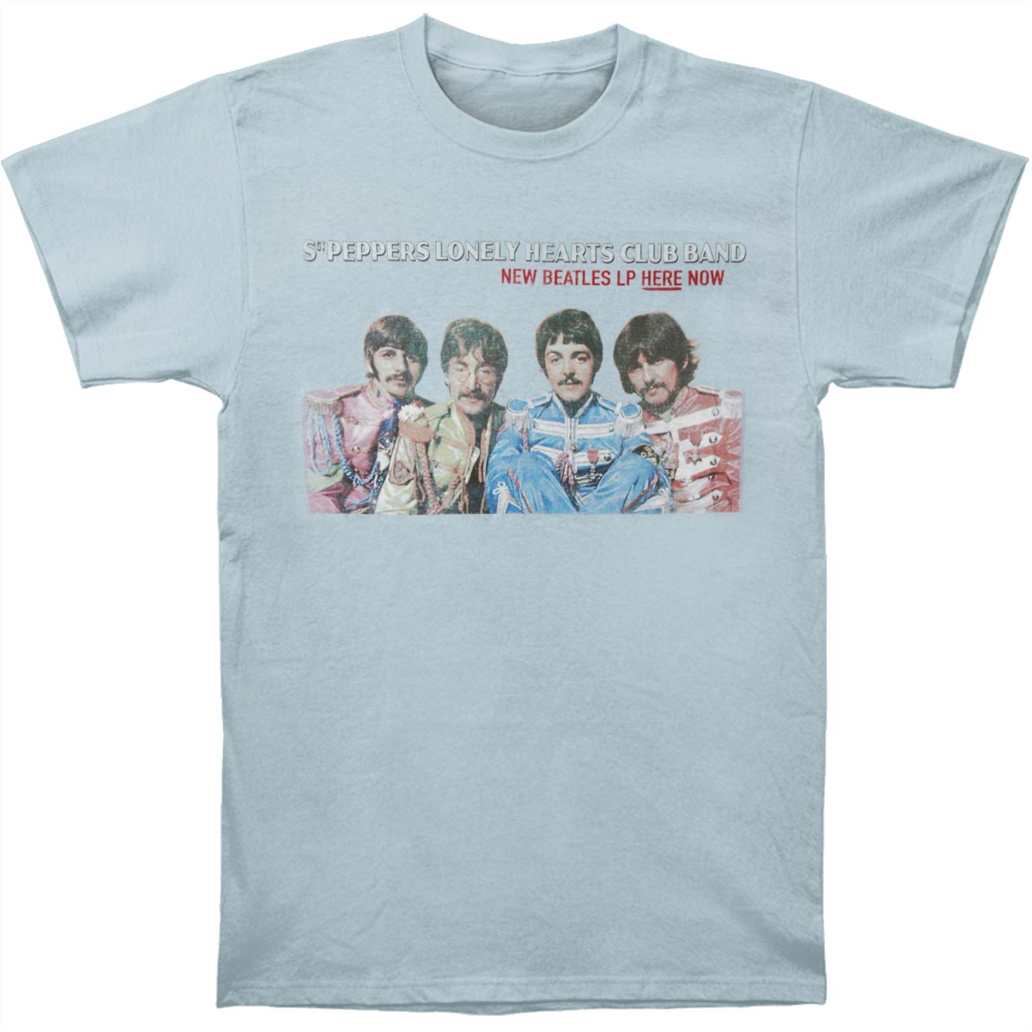 Beatles LP Here Now Slim Fit T-shirt Front