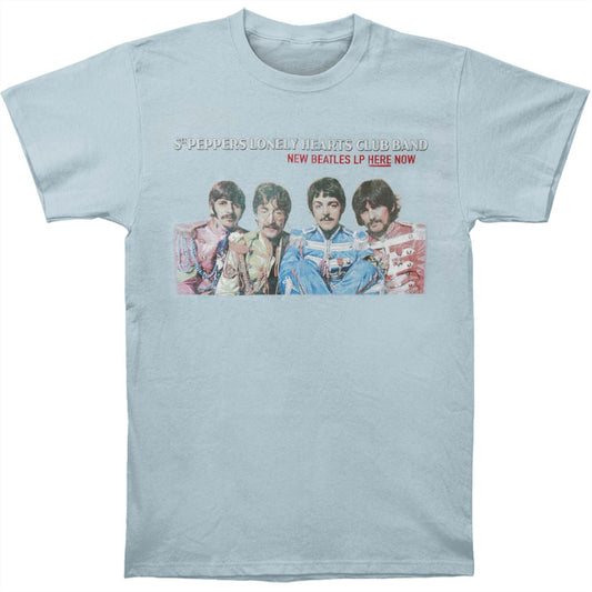 Beatles LP Here Now Slim Fit T-shirt Front